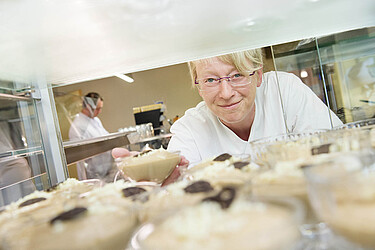 Foto aus der Cafeteria